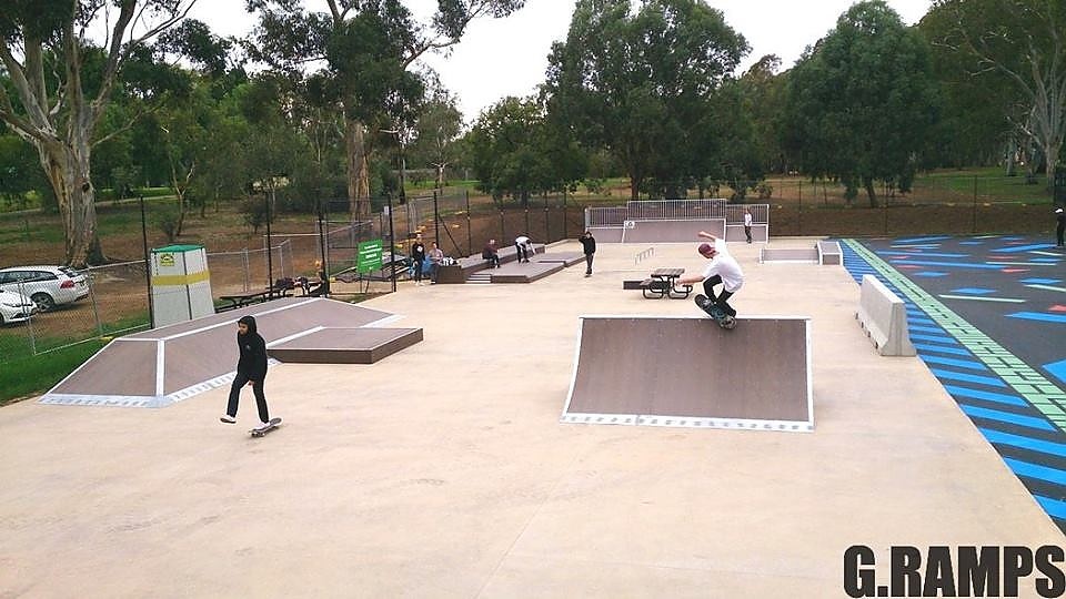 Temporary City skatepark